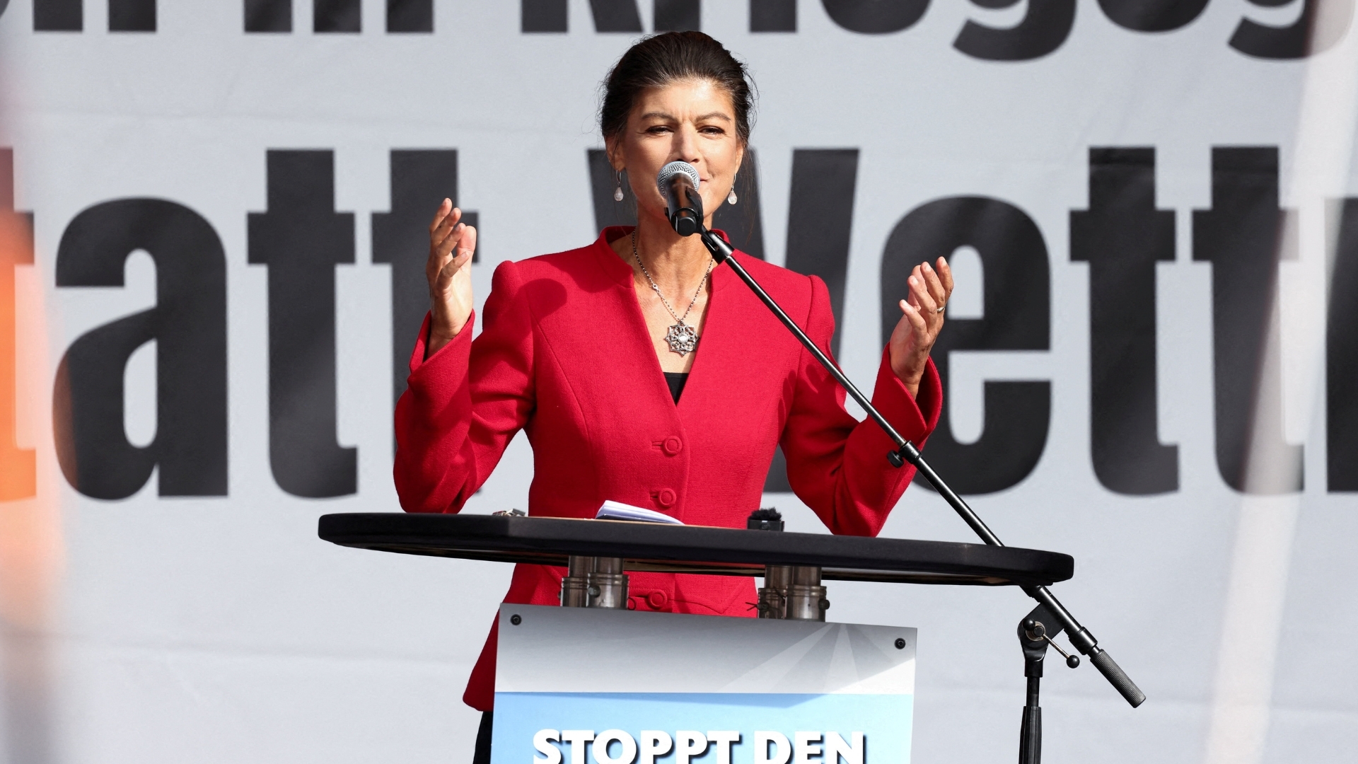 'Video thumbnail for Palestine solidarity protest in Berlin: More than 10,000 join 'stop genocide in Gaza' rally'