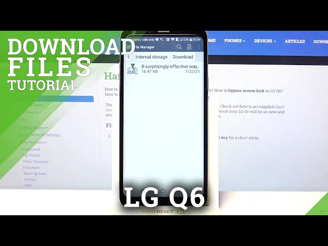 Video thumbnail for How to Find Downloaded Files – Manage Downloads Location on LG Q6