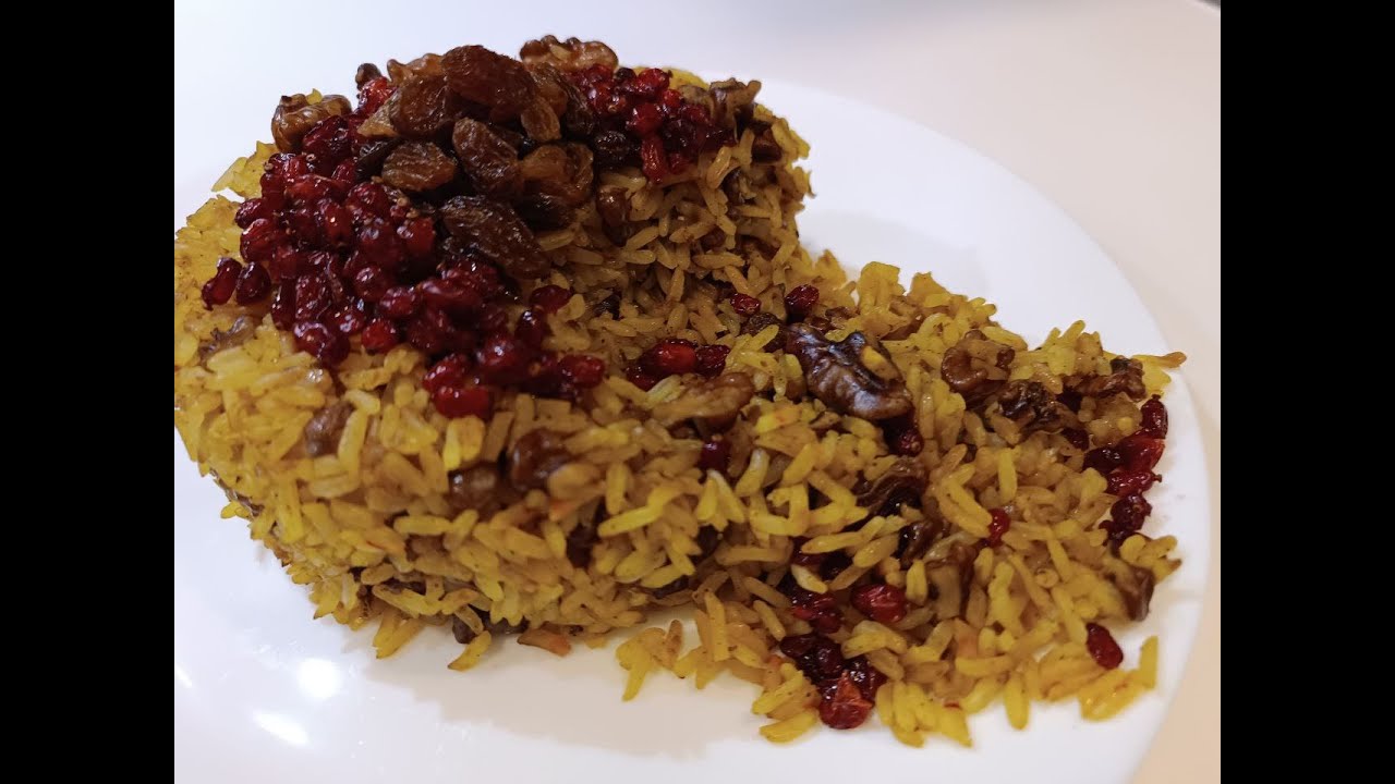 Video thumbnail for Vegan pilaf walnut recipe (without oil) Healthy and delicious