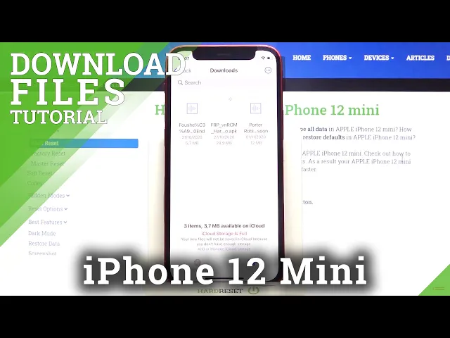 Video thumbnail for How to Locate Downloaded Files in iPhone 12 mini – Saved Files