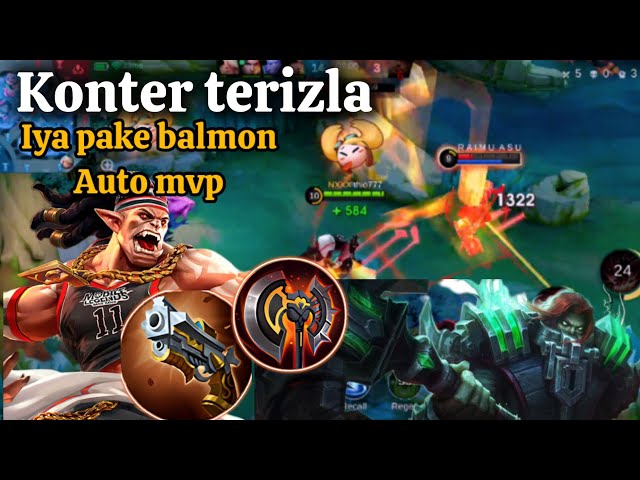 Video thumbnail for MLBB terizla gak berkutik ‼️ build pamungkas balmon