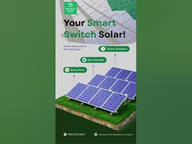 Video thumbnail for Make the Smart Switch to Solar βοΈ Clean, Affordable Energy Solutions