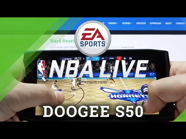 Video thumbnail for Gaming Quality Checkup in Doogee S50 - NBA Gameplay