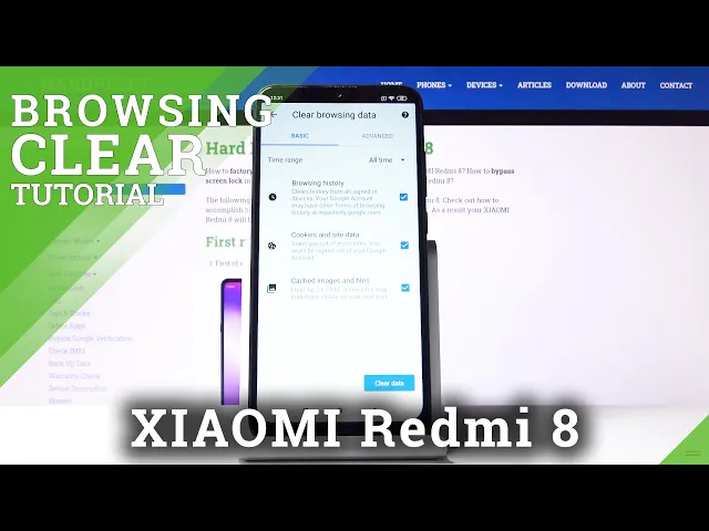 Video thumbnail for How to Clear Browsing Data in XIAOMI Redmi 8 – Erase Browser Storage