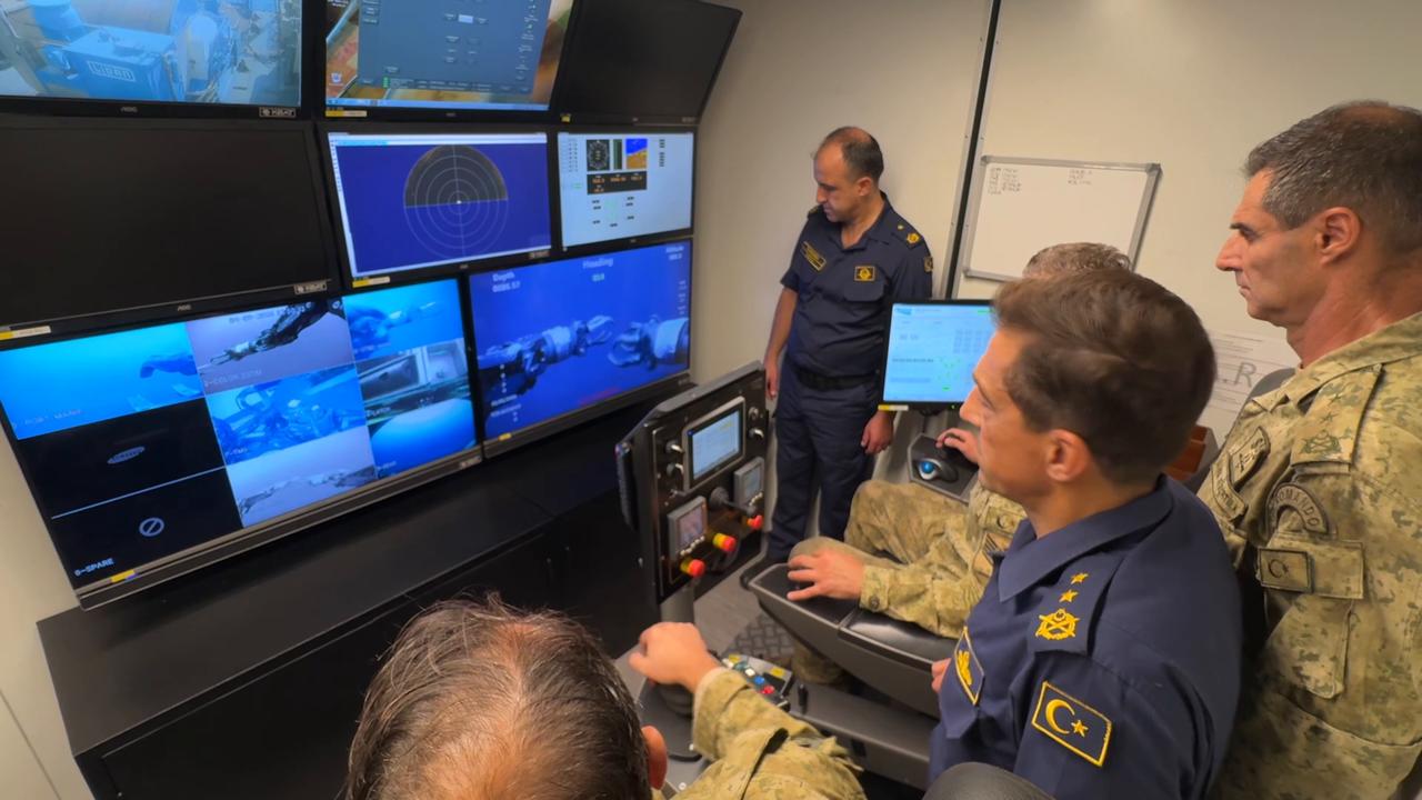 Video thumbnail for Deep-sea search for 16 missing from filo jet sunk off Girne, TRNC (2).
