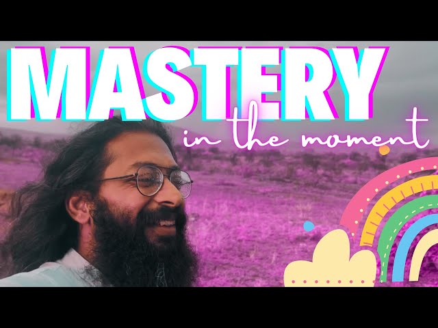 Video thumbnail for (real not AI) mastery in the magic of this moment