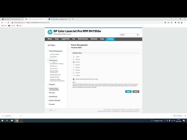 Video thumbnail for Hp Color LaserJet Pro   Set Up paper types reaction