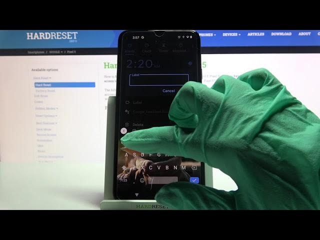 Video thumbnail for How to Set Alarm Clock in GOOGLE Pixel 5 – Schedule Alarm Clock