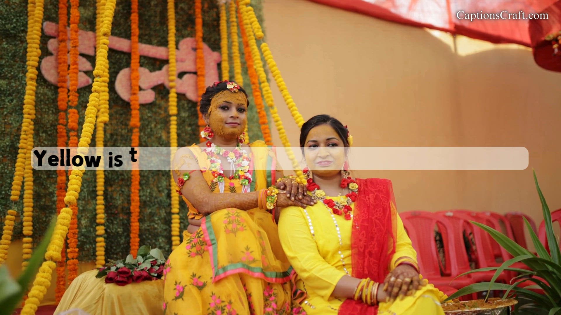 'Video thumbnail for Haldi Captions for Instagram: Vibrant Quotes and Sayings for Your Turmeric Ceremony Photos'