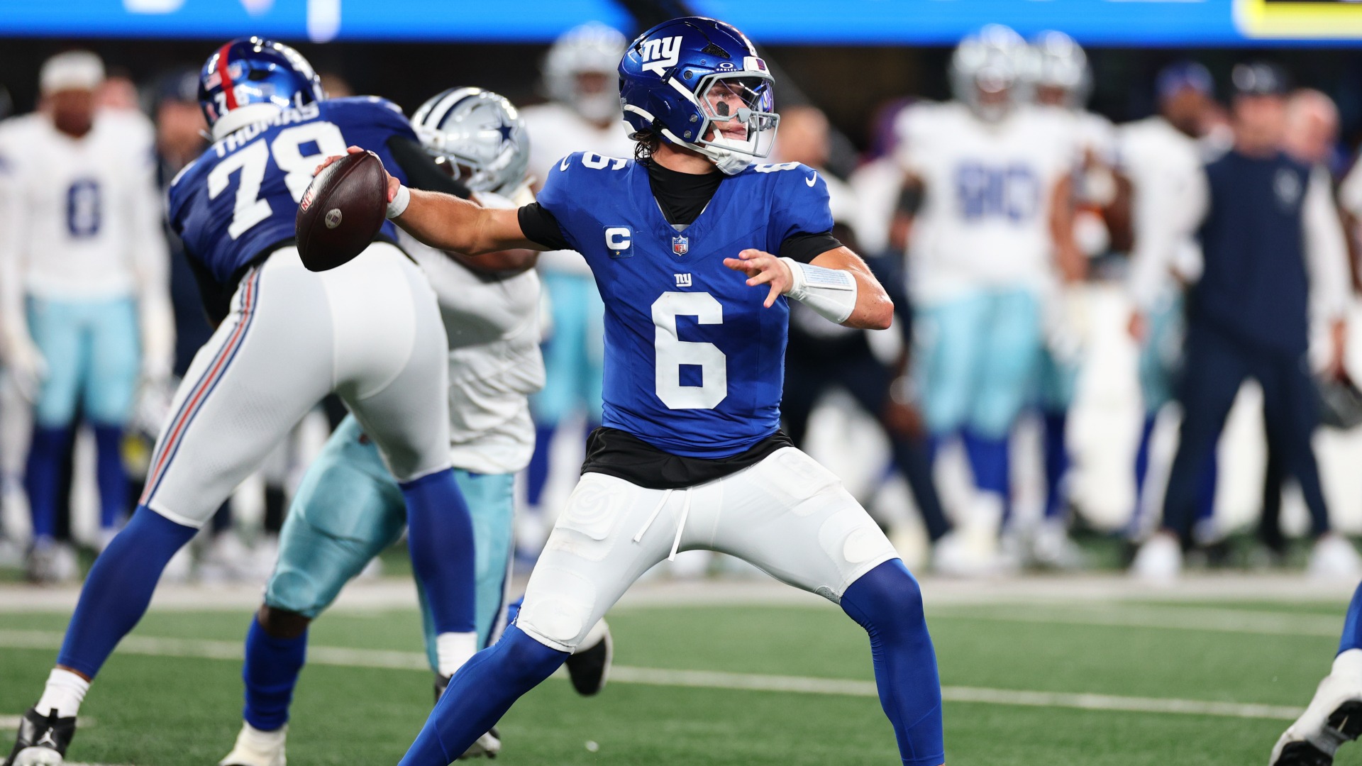 Video thumbnail for Giants Outshine Cowboys: Harbaugh's Impact Evident
