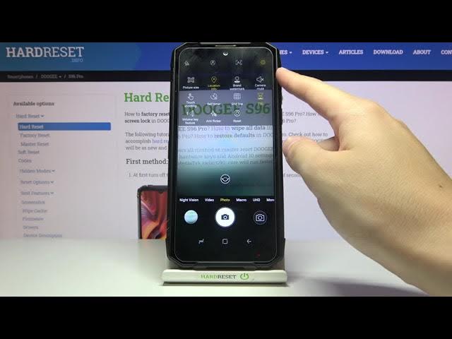 Video thumbnail for Enable/Disable Camera Shutter Sounds - DOOGEE S96 Pro and Camera Sounds