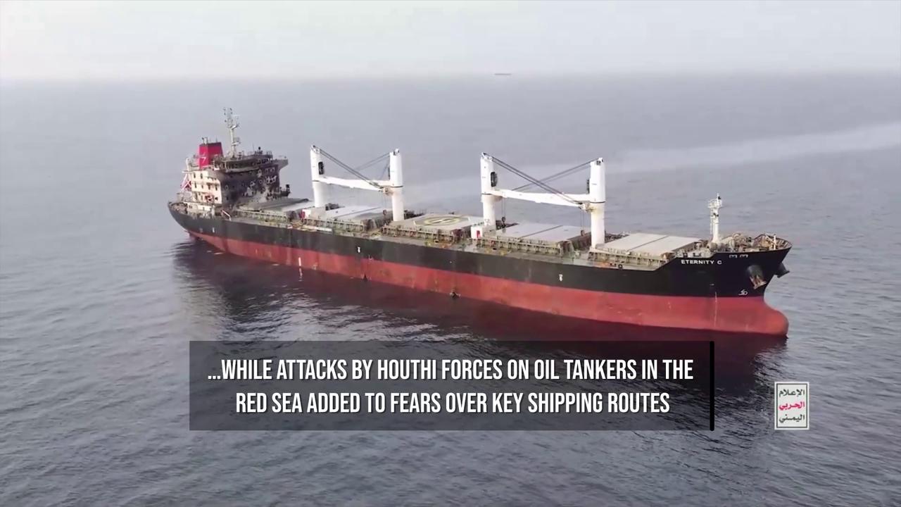 Video thumbnail for Oil Hits $100 As Middle East Conflict Escalates.