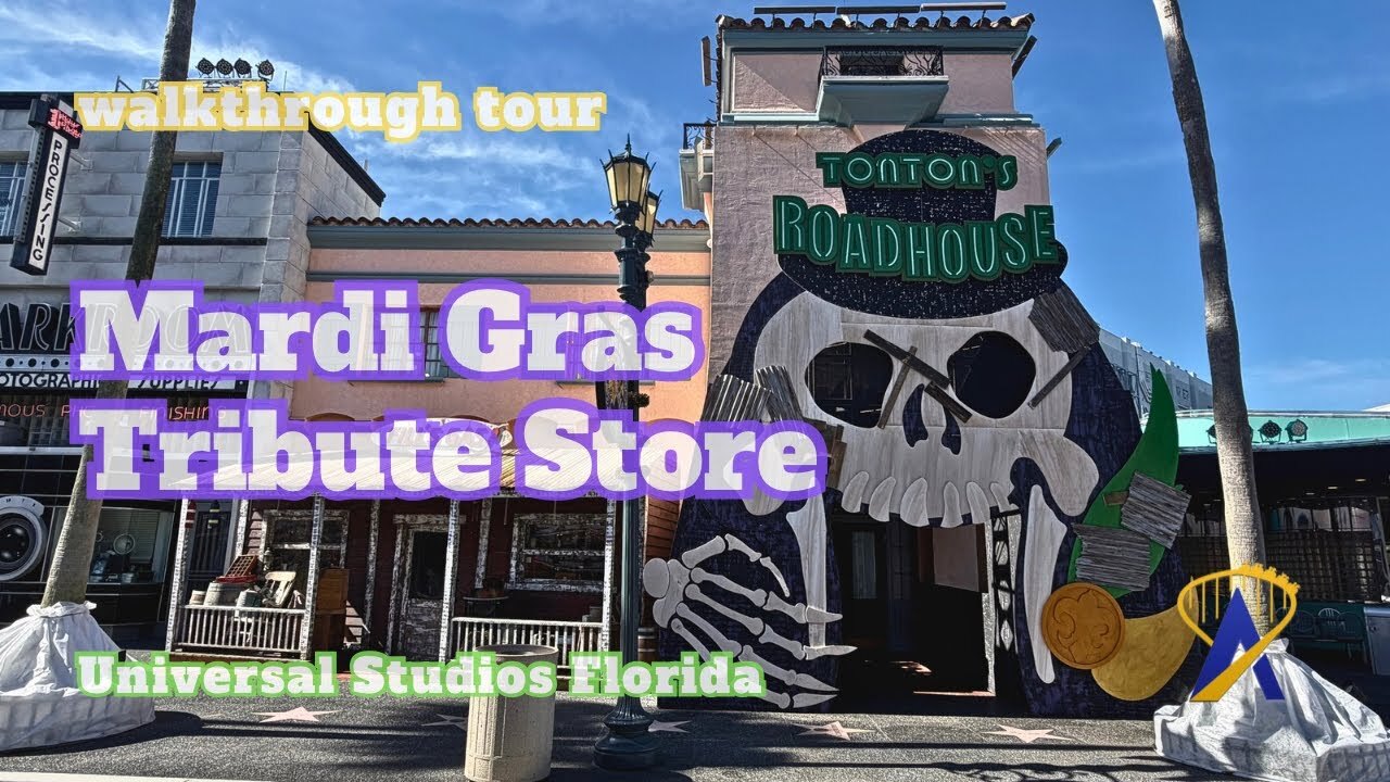 Video thumbnail for Universal Orlando Mardi Gras Tribute Store Tour