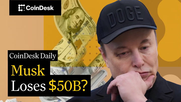 Video thumbnail for Elon Musk loses $50 billion in a single day; SpaceX moves bitcoin
