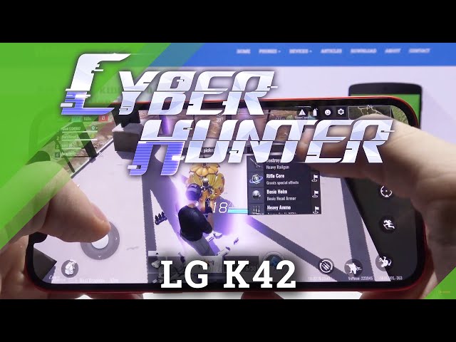 Video thumbnail for How Cyber Hunter Performs on LG K42 – Cyber Hunter Gameplay