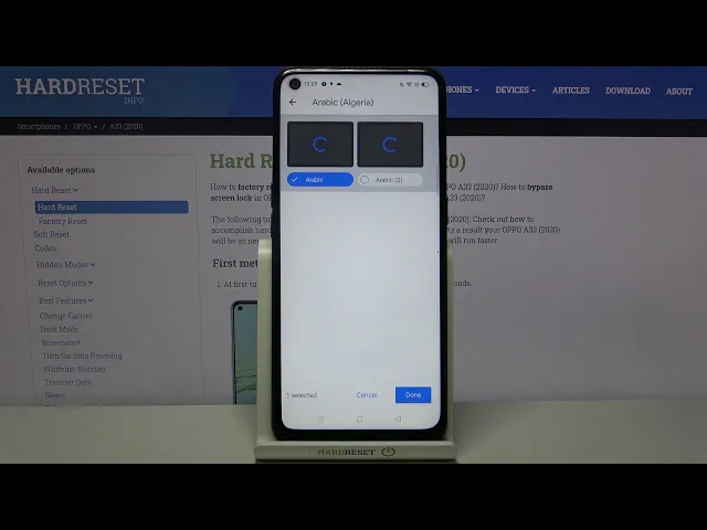Video thumbnail for How to Change Keyboard Language on OPPO A33 2020 – Open Keyboard Settings