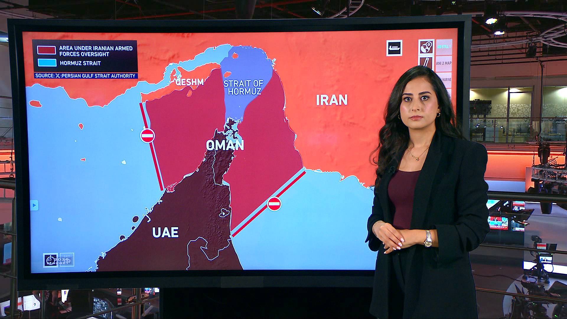 Video thumbnail for Iran claims authority over Strait of Hormuz with new maritime control zone