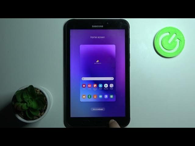 Video thumbnail for Samsung Galaxy Tab Active 2 Wallpaper Change - Unleash Your Creative Side! 🌈