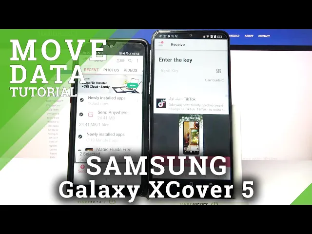 Video thumbnail for How to Move All Data from SAMSUNG Galaxy Xcover 5 to New Android – Transfer Data by Send Anywhere
