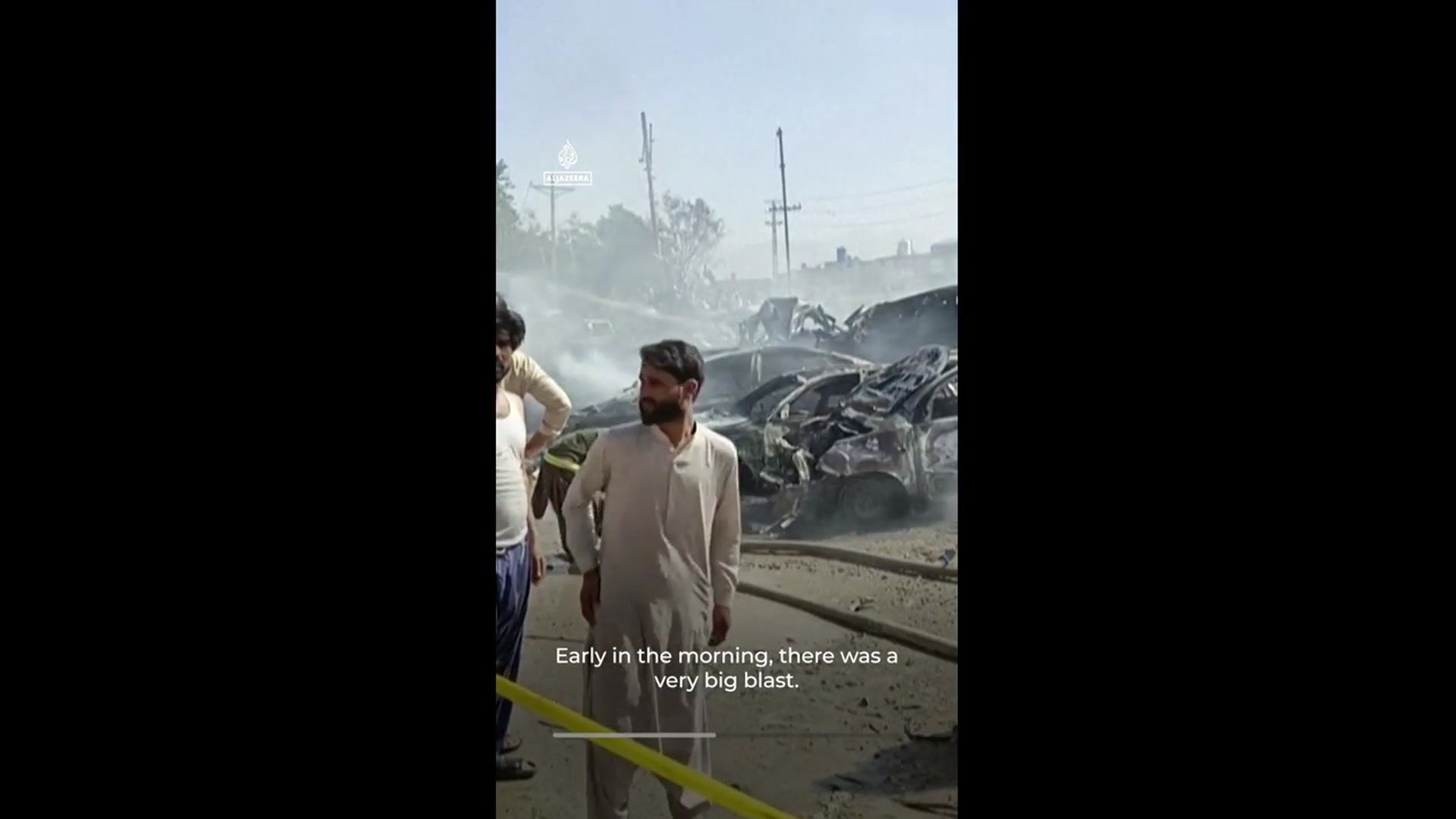 Video thumbnail for Suicide car bombing attack on a train in Pakistan kills dozens