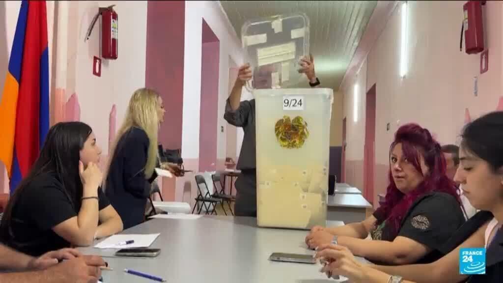 Video thumbnail for Armenia confirms turn towards West in election
