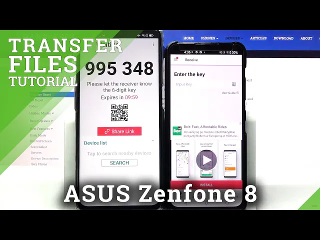 Video thumbnail for Send Anywhere: Transfer Files from Android to ASUS Zenfone 8 – Move Multimedia
