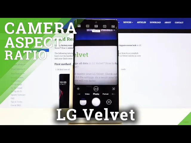 Video thumbnail for How to Adjust Aspect Ratio in LG Velvet – Set Up Camera Aspect Ratio