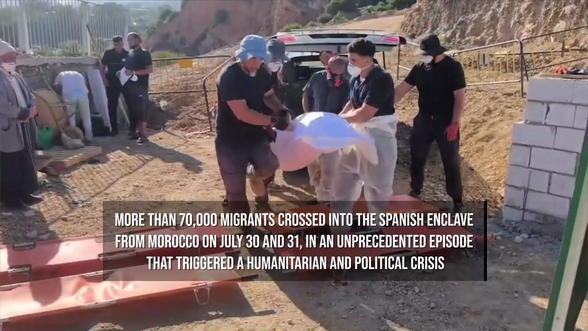 Video thumbnail for Spain Investigates Report Linking Morocco to Ceuta Migrant Surge.