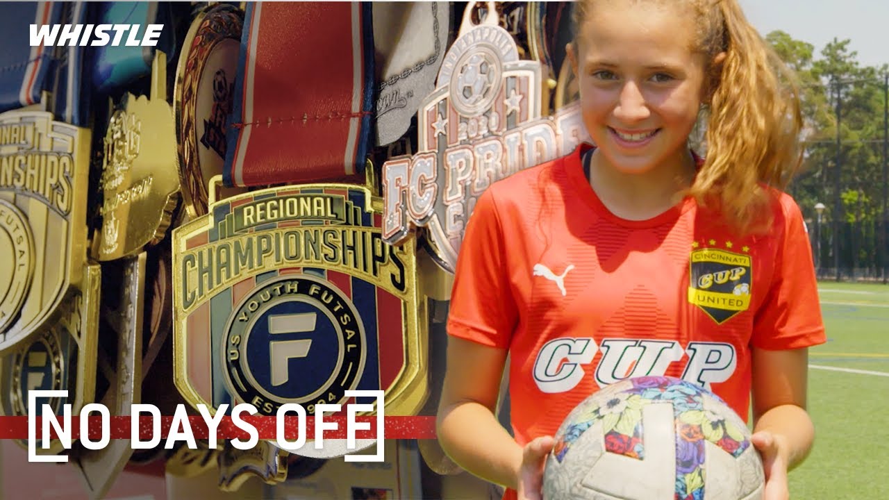 Video thumbnail for 12-Year-Old Soccer Prodigy Already Has 91 MEDALS!