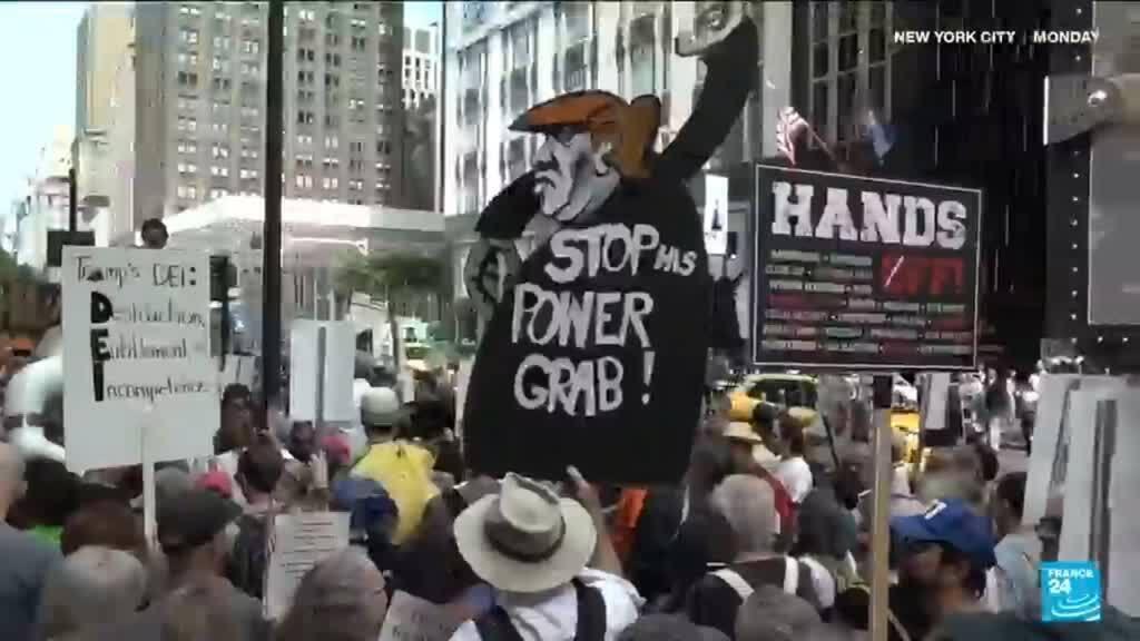 'Video thumbnail for Labor Day protests against Trump and billionaires amid growing inequality'