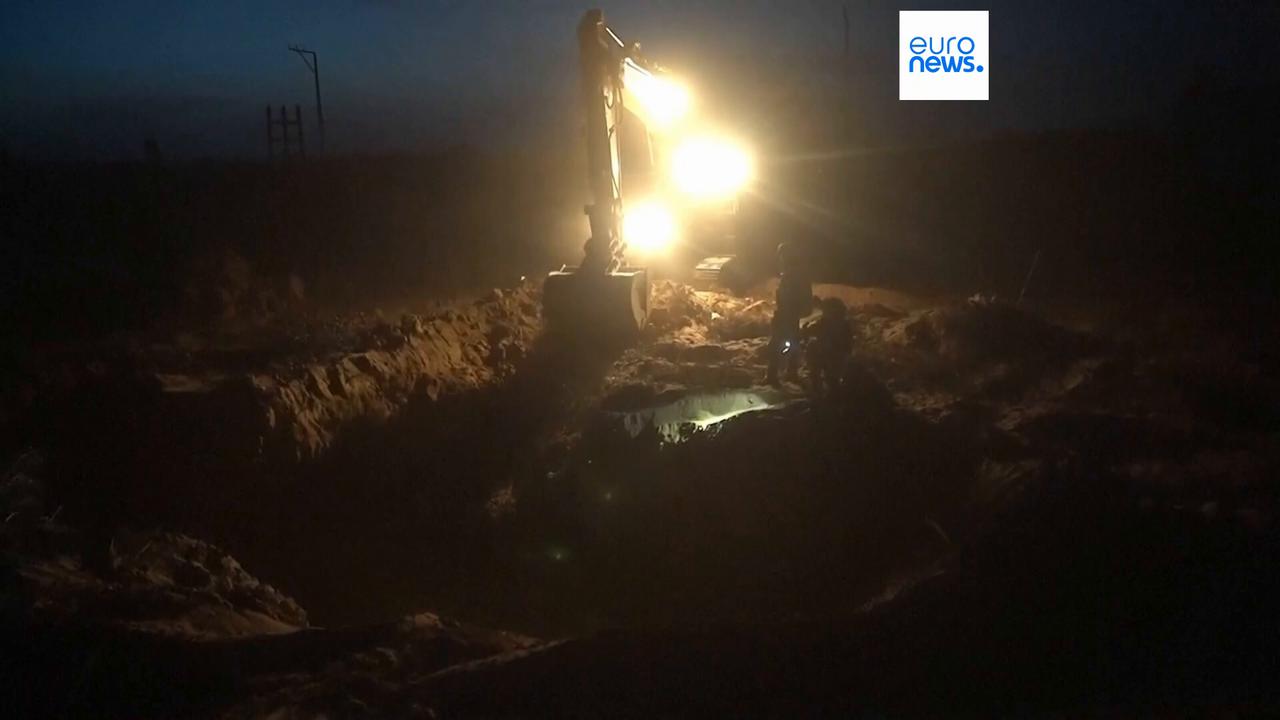 'Video thumbnail for At least 66 including 10 children killed in Israeli strikes in Gaza, hospitals and aid workers say'