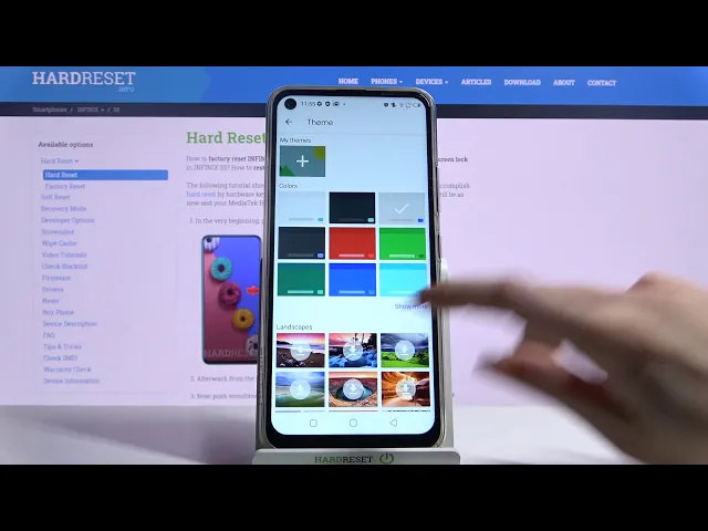 Video thumbnail for How to Customize Keyboard Theme in INFINIX S5 – Personalize Keyboard