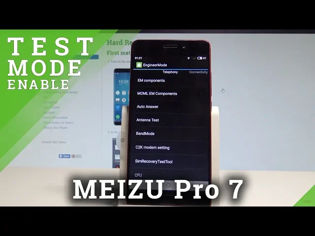Video thumbnail for How to Enter Engineer Mode MEIZU Pro 7 - Hardware Test Mode |HardReset.Info