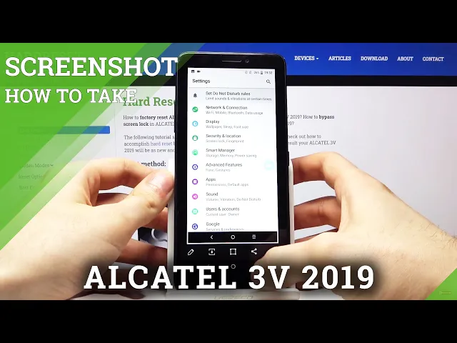 Video thumbnail for How to Take Screenshot in ALCATEL 3V 2019 – Capture Screen