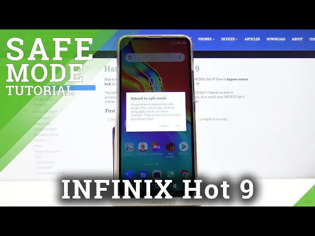 Video thumbnail for How to Open Safe Mode in INFINIX Hot 9 – Enter and Quit Safe Mode