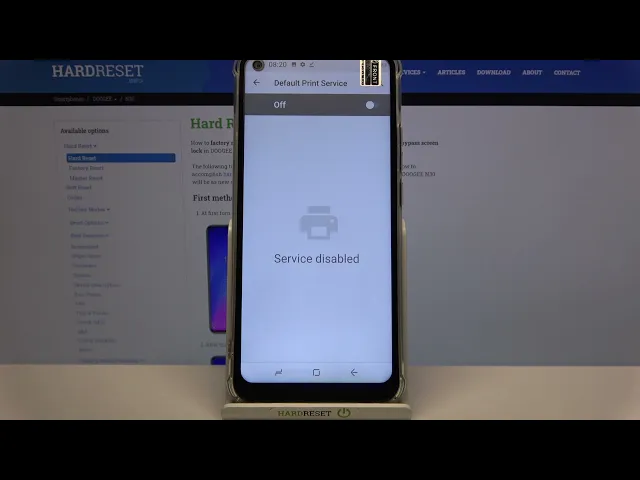 Video thumbnail for How to Connect Printer with DOOGEE N30 – Pair Bluetooth via Bluetooth