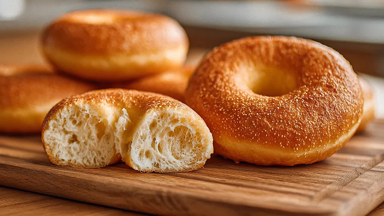 Video thumbnail for Give me a reward for finding this method. The fluffiest and most delicious donuts in the world!