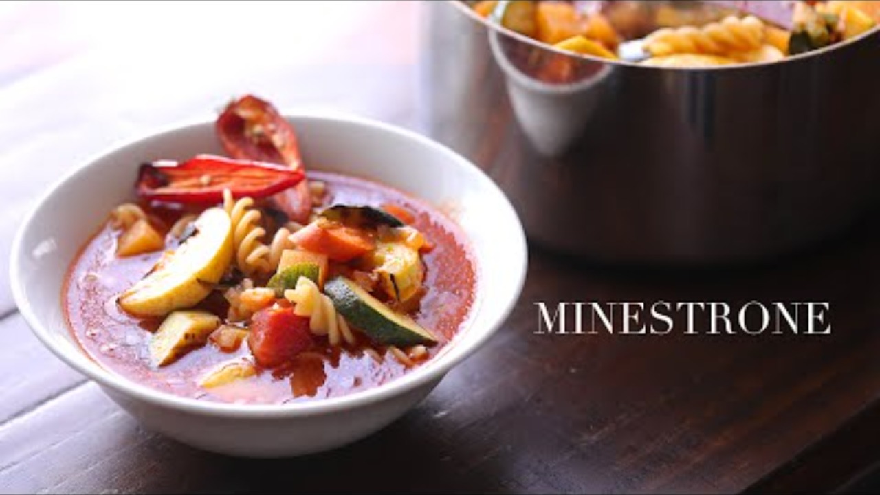'Video thumbnail for Minestrone (using "flawed" vegetables)'