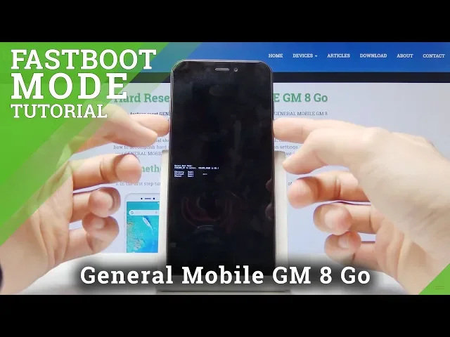 Video thumbnail for Fastboot Mode GENERAL MOBILE GM 8 Go - How to Open & Use Fastboot Menu