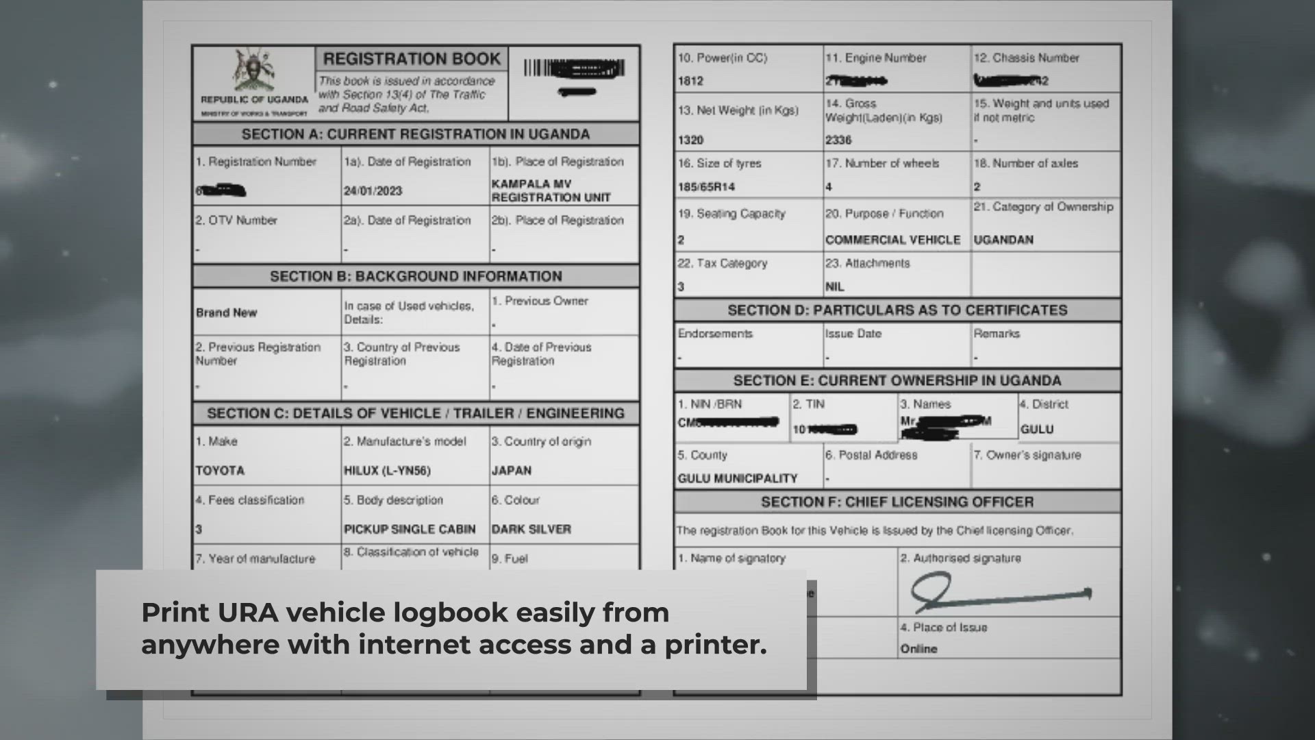 Video thumbnail for How To Print URA Vehicle Logbook Anywhere