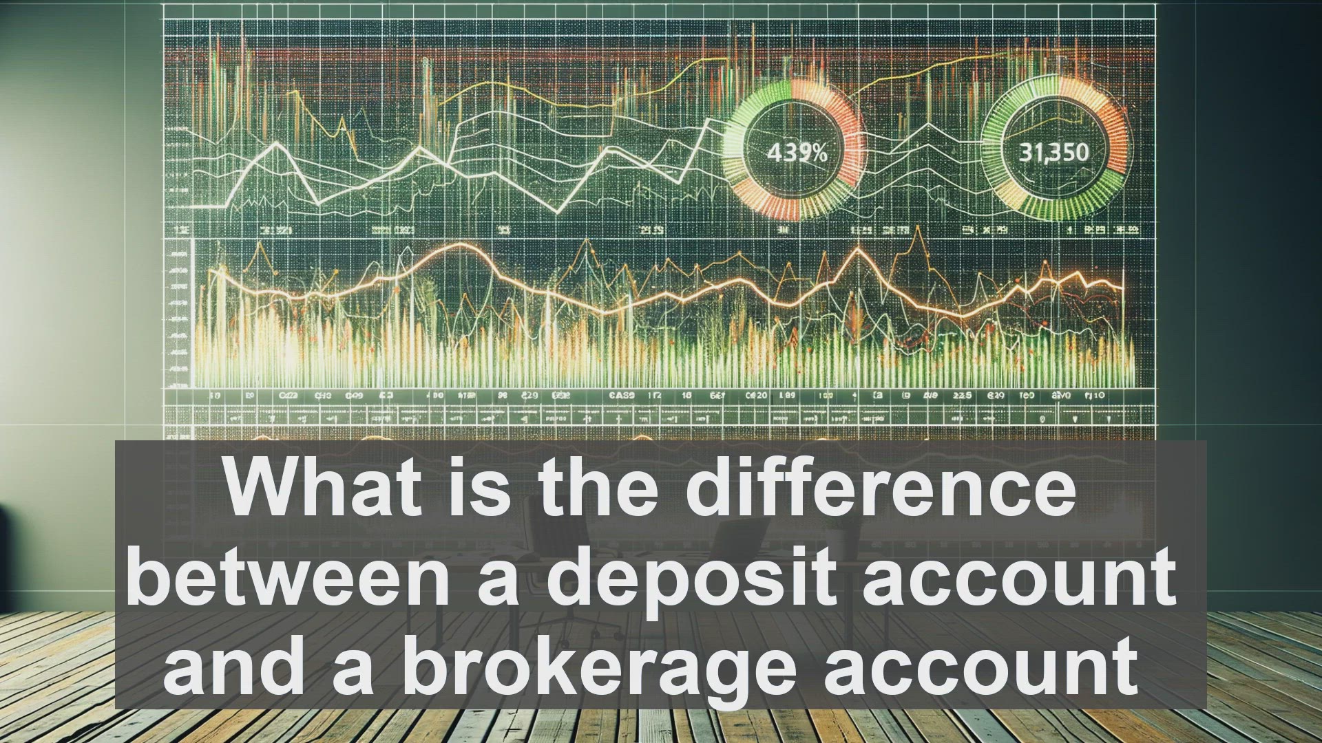 'Video thumbnail for What is the difference between a deposit account and a brokerage account?'