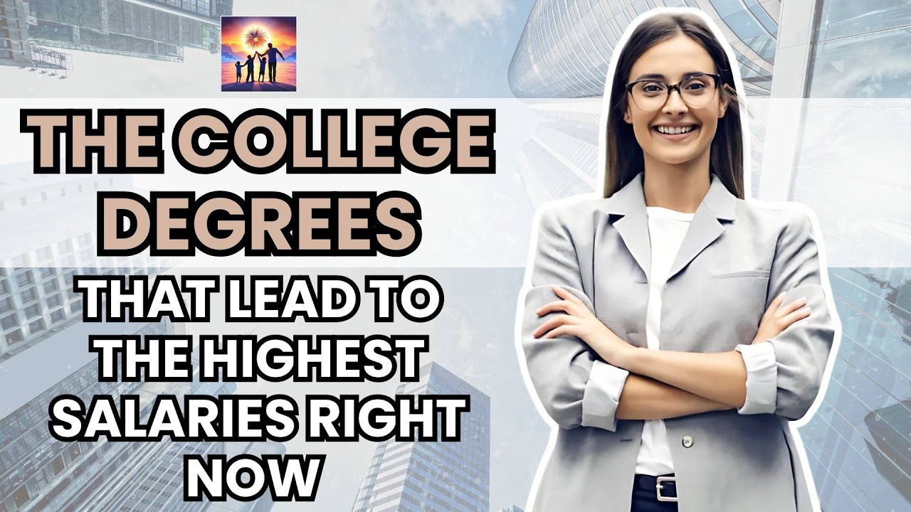 Video thumbnail for Which college degrees lead to the highest salaries?