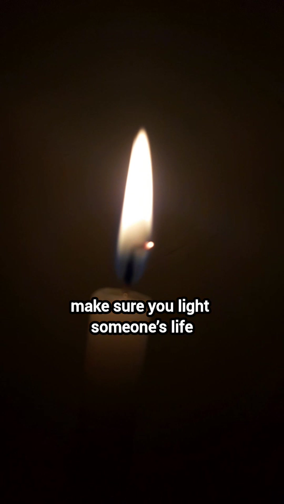 Video thumbnail for Life is like a candle.