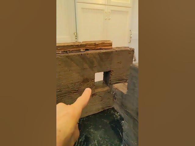 Video thumbnail for Original Joist Hanger! #joisthanger #oldfloorjoist #originaljoisthanger #timcarter