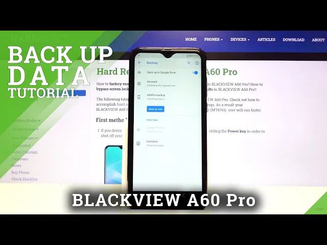 Video thumbnail for How to Enable Google Backup in BLACKVIEW A60 Pro – Activate Google Backup