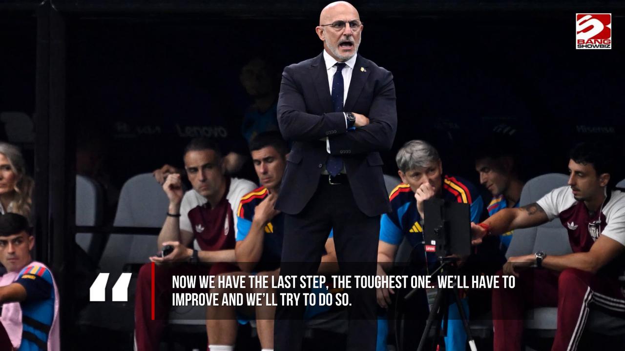 Video thumbnail for Luis de la Fuente says ‘amazing’ Spain are peaking at the right time