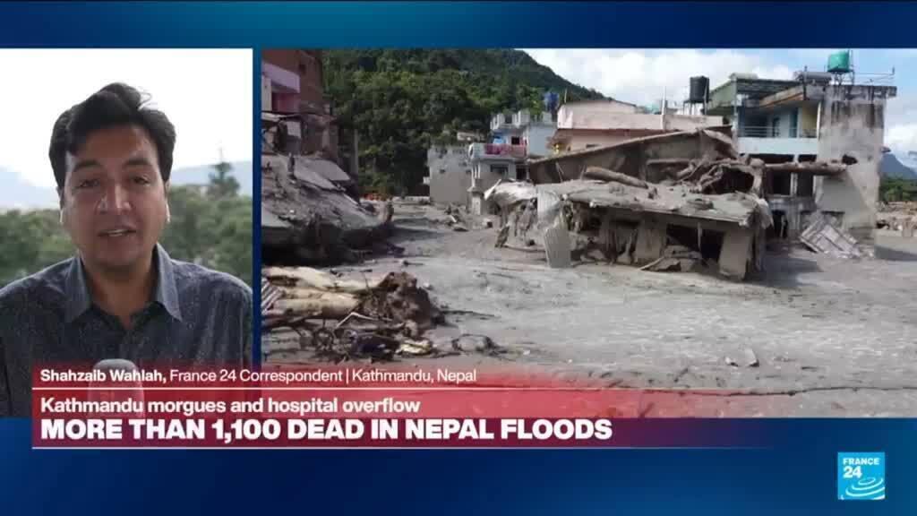 Video thumbnail for Nepal floods: Hundreds of unidentified bodies