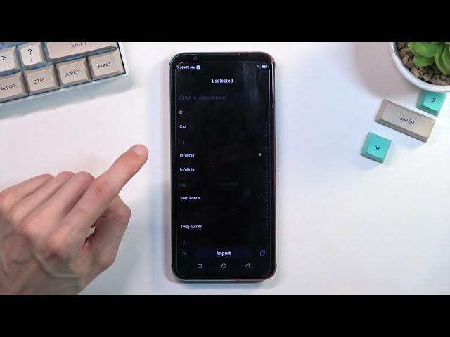 Video thumbnail for How to Import Contacts in NUBIA RED MAGIC 5S - Transfer Contacts