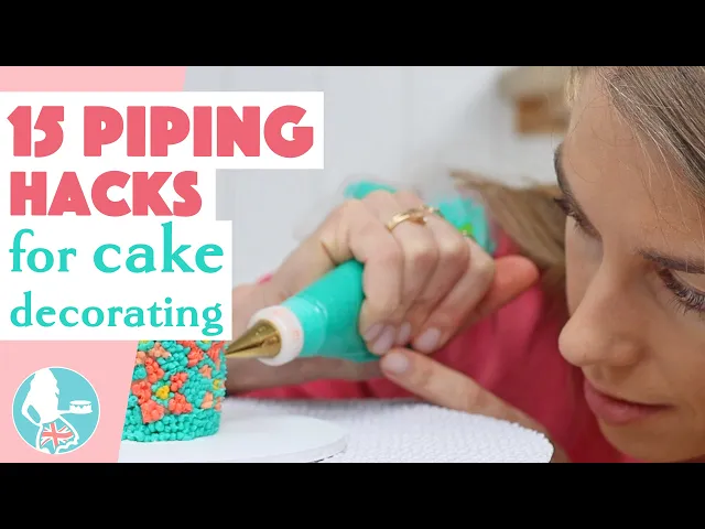 Video thumbnail for 15 Piping Hacks for Cake Decorating