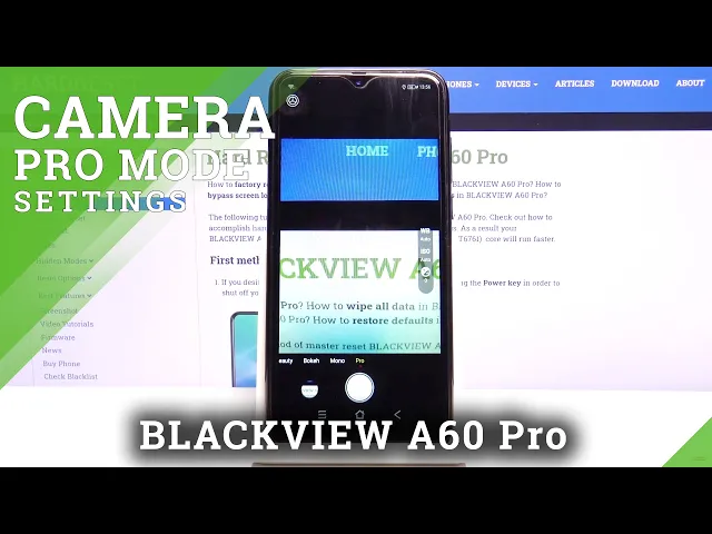 Video thumbnail for How to Use Camera Pro Mode on BLACKVIEW A60 Pro – Camera Advanced Features